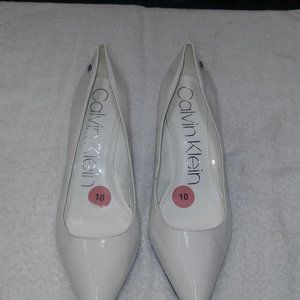 Calvin Klein Nilly Patent Stiletto Pump